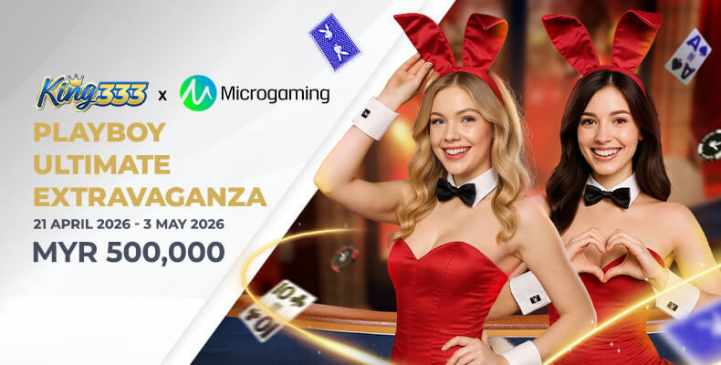 King333 Banner Playboy Ultimate Extravaganza 2026. by king333.fit