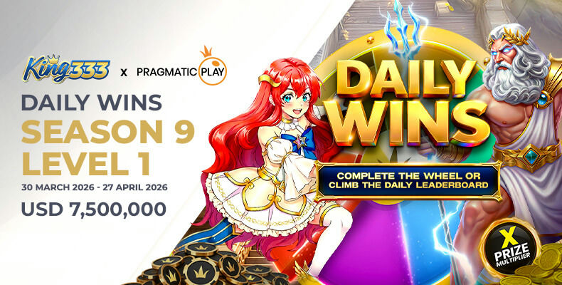 King333 Banner Daily Wins Season 9 Level 1. by king333.fit