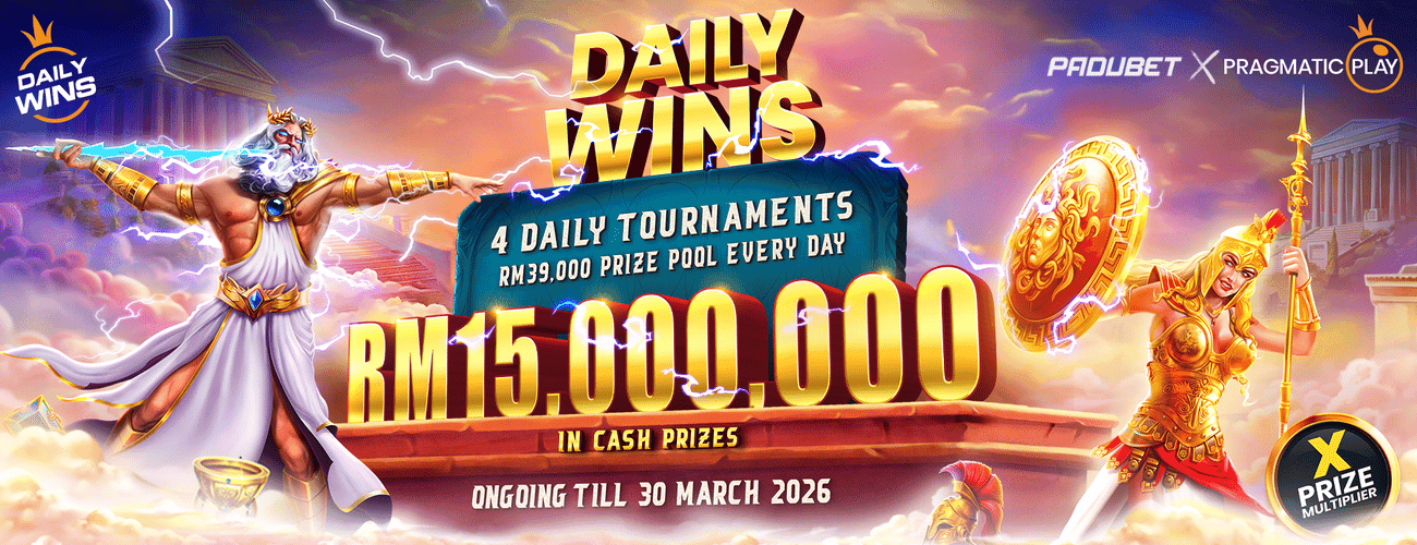 Mobile phone showing Padubet online interface with casino games