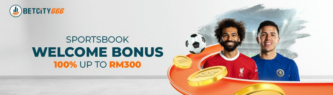 Betcity Sportsbook Welcome Bonus RM300.