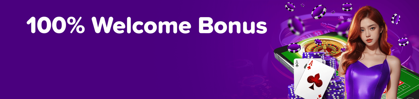 Boda8 Banner 100% Welcome Bonus Offer by boda88.net