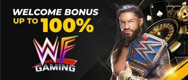 Welcome bonus up to 100%.