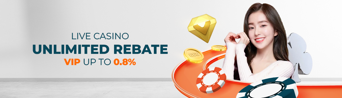 Betcity666 Banner Unlimited rebate live casino. by betcity6666.org