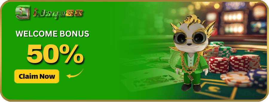 Ijaya88 Banner Claim 50% welcome bonus now! by myijaya88.com