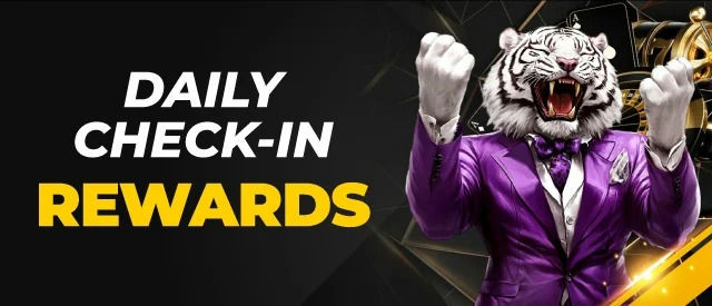 Daily check-in rewards available.