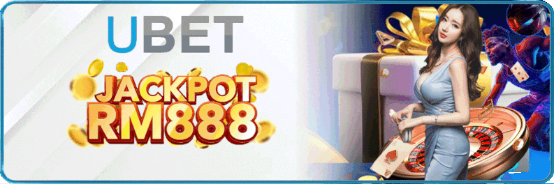 UBET jackpot RM888 offers excitement.