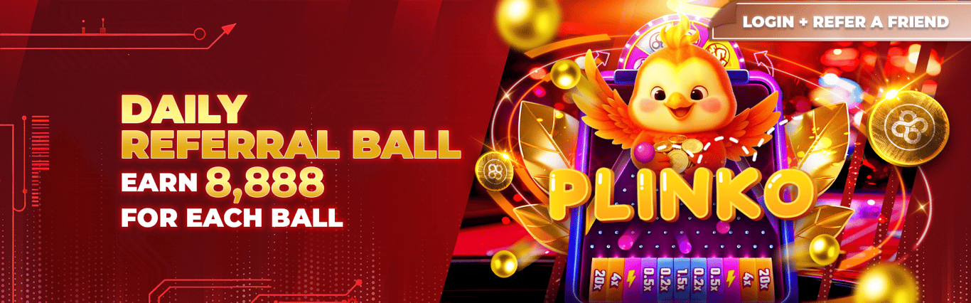 Dis88 Banner Earn daily referral ball rewards! by dis88.pro