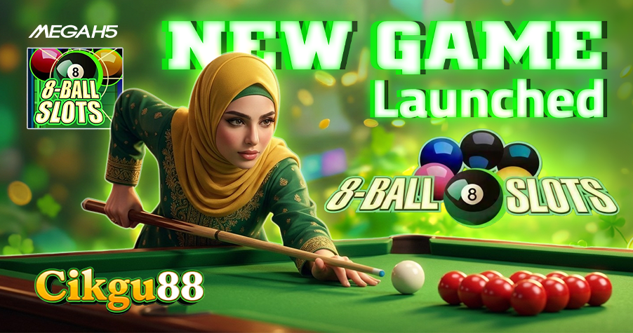 New 8-Ball Slots game launched.