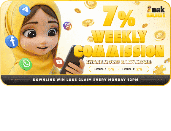 Nak cuci Banner Weekly commission earn more! by nak-cuci.vip