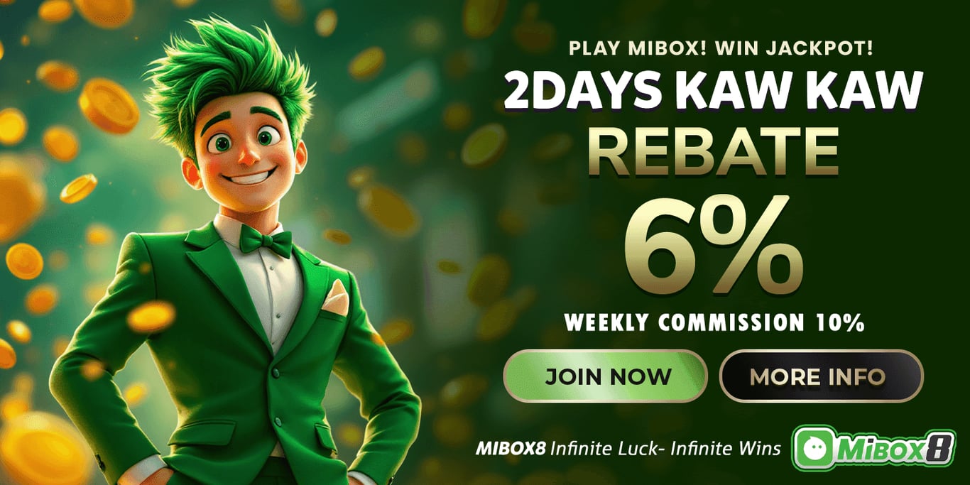 Mibox8 Banner Join Mibox for 6% rebate!