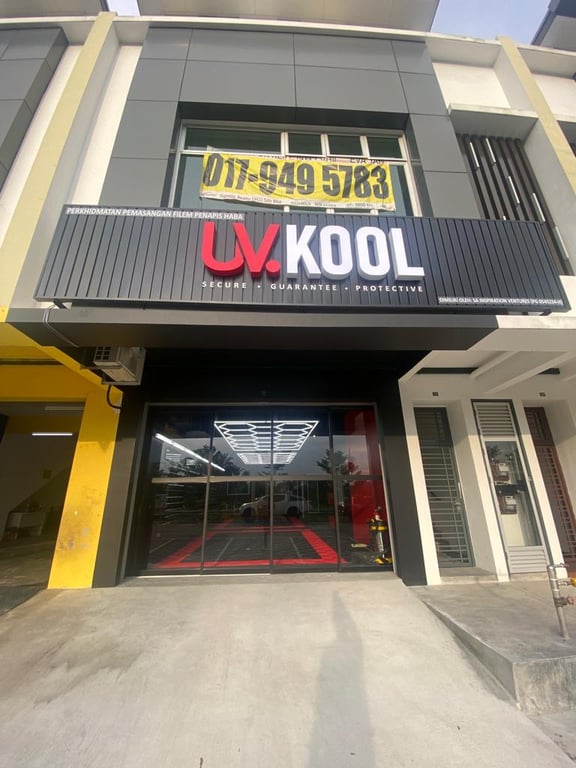 UVKOOL TIRAM, JOHOR BAHRU - PREMIUM TINT