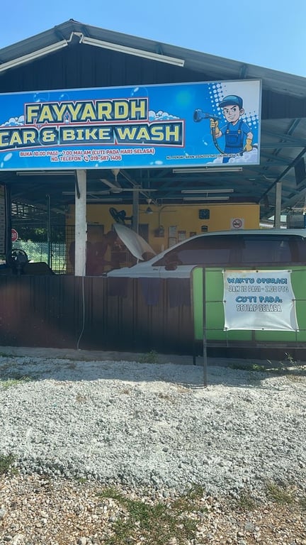 FAYYARDH CAR@BIKE WASH