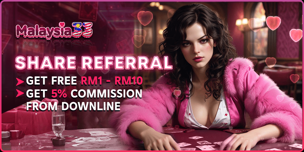 Malaysia33 Banner Get free RM1 RM10 commission. by malaysia33.fit