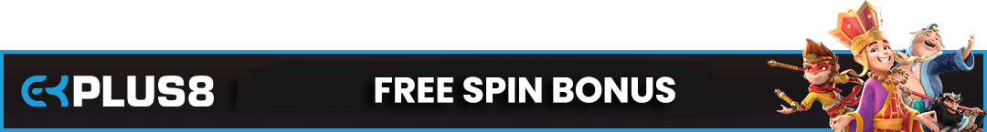 Ekplus8 free spin bonus offer.