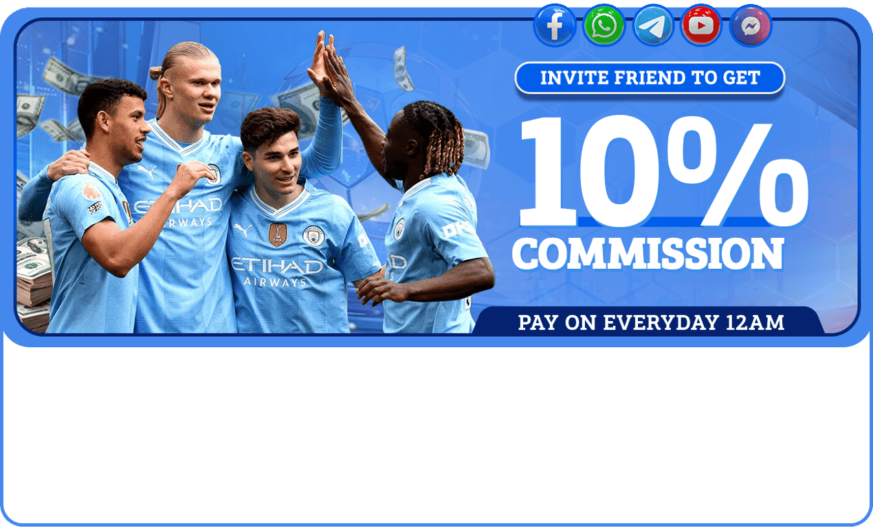 Invite friends for 10% commission.
