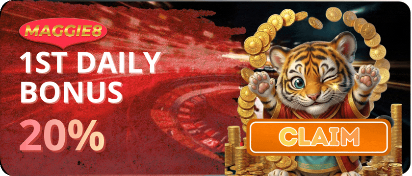 Claim 20% first daily bonus.