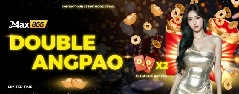 Max855 Banner Double Angpao Claim Free