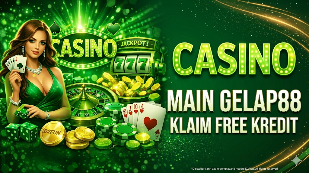 Casino Gelap88 claim free kredit.