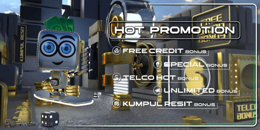 Hot promotion: free credit bonus.