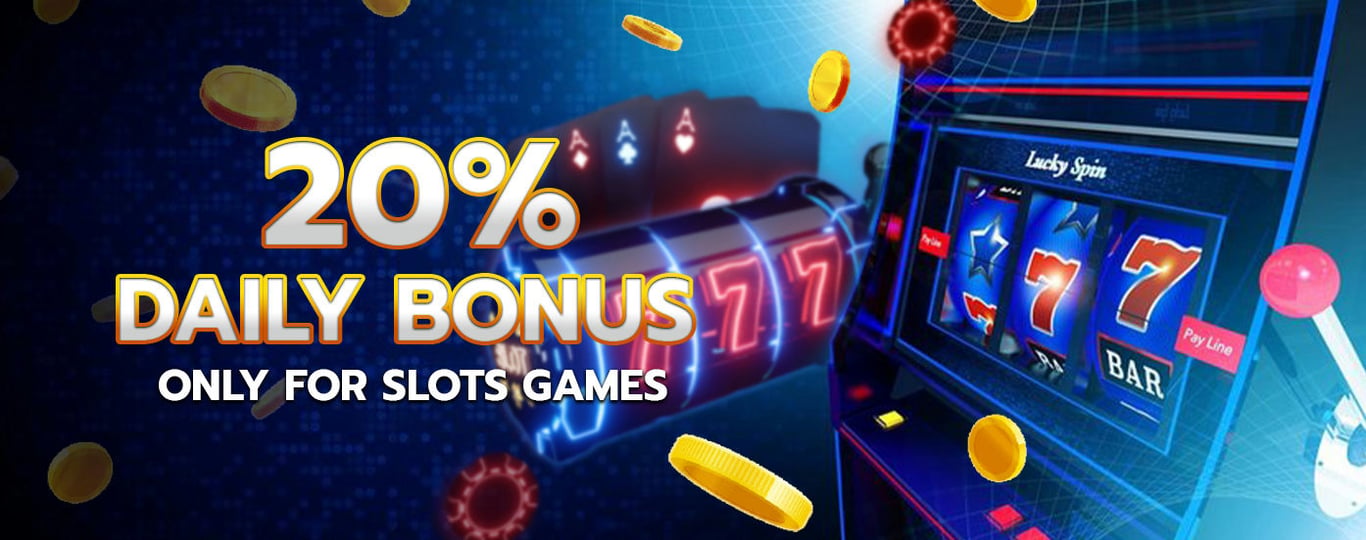 20% Daily Bonus Slots Games