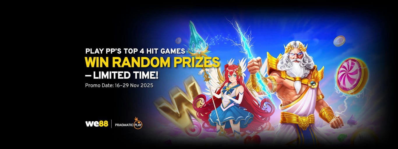 We88 Banner Win random prizes today!