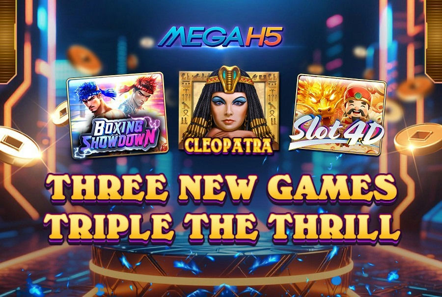 Turbo6 Banner New games triple the thrill.