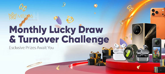 MBA66 Banner Monthly lucky draw prizes await. by mba66.biz