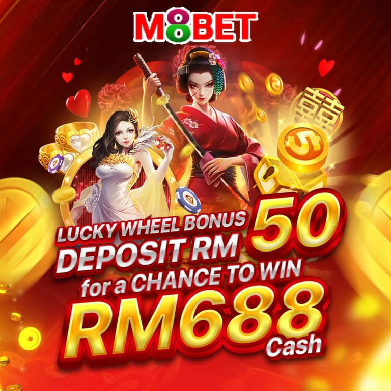 M8bet game selection