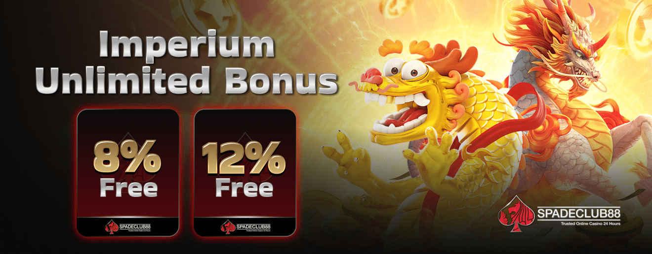 Imperium Unlimited Bonus with 8% and 12% free offers and dragons