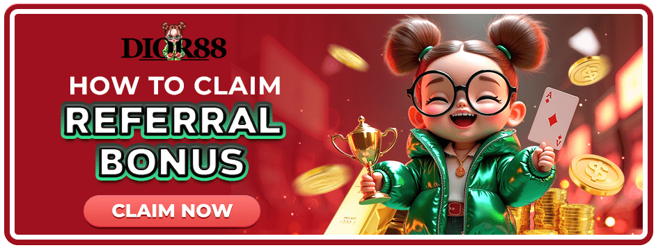 Dior88 Banner Claim referral bonus now!