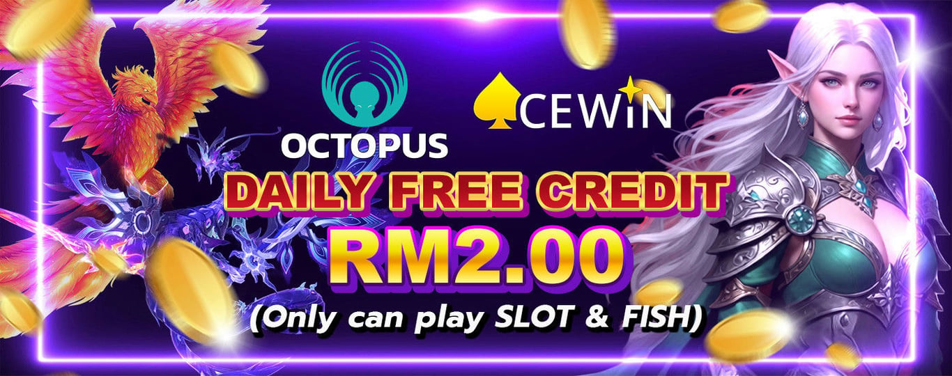 Daily free credit RM2.00!