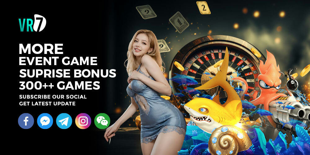 VR77 Banner Discover 300+ exciting games!