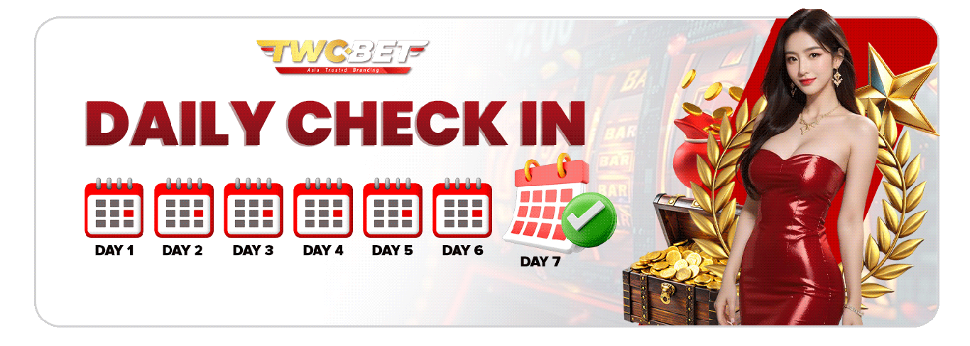 Daily check-in for rewards.