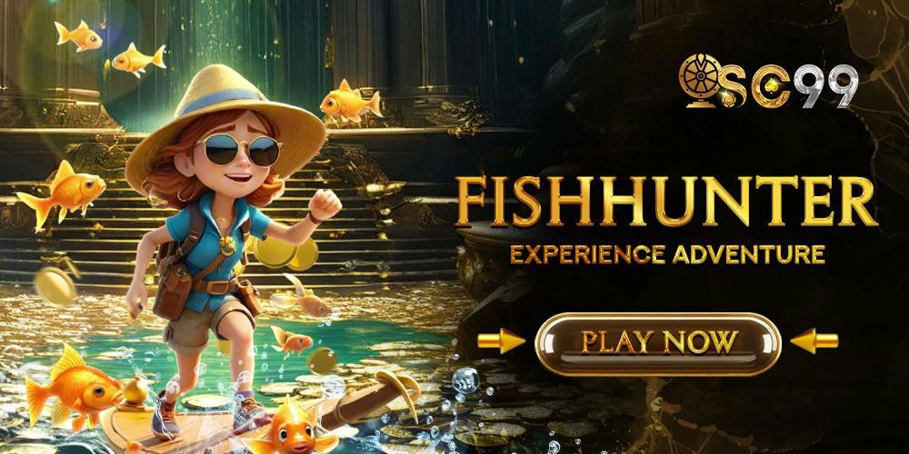 Spincity99 Banner Fishhunter adventure awaits, play now!