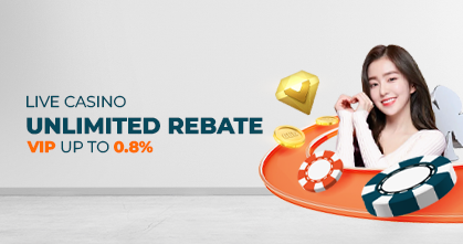 Unlimited rebate live casino VIP.