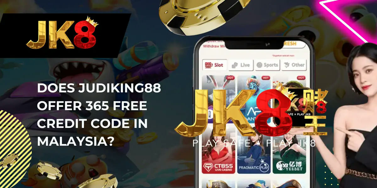 Judiking88 Banner JK8 offers free credit code. by judiking88-my.com