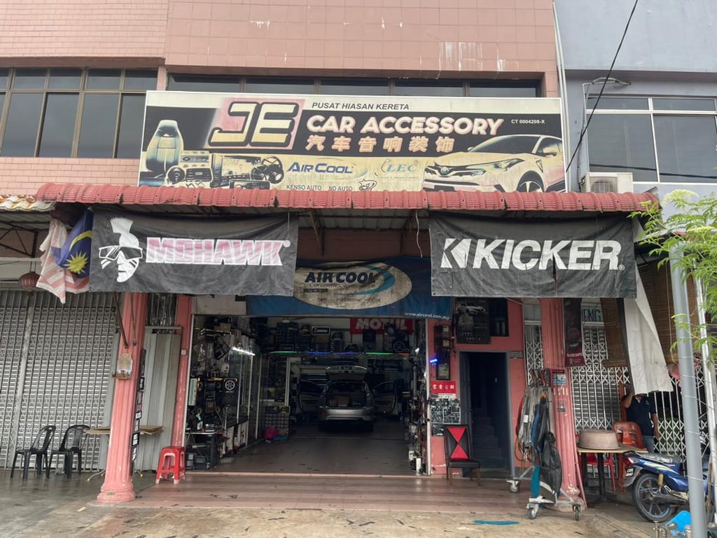 JE Car Accessory AirCool Tinted Bandar Bera