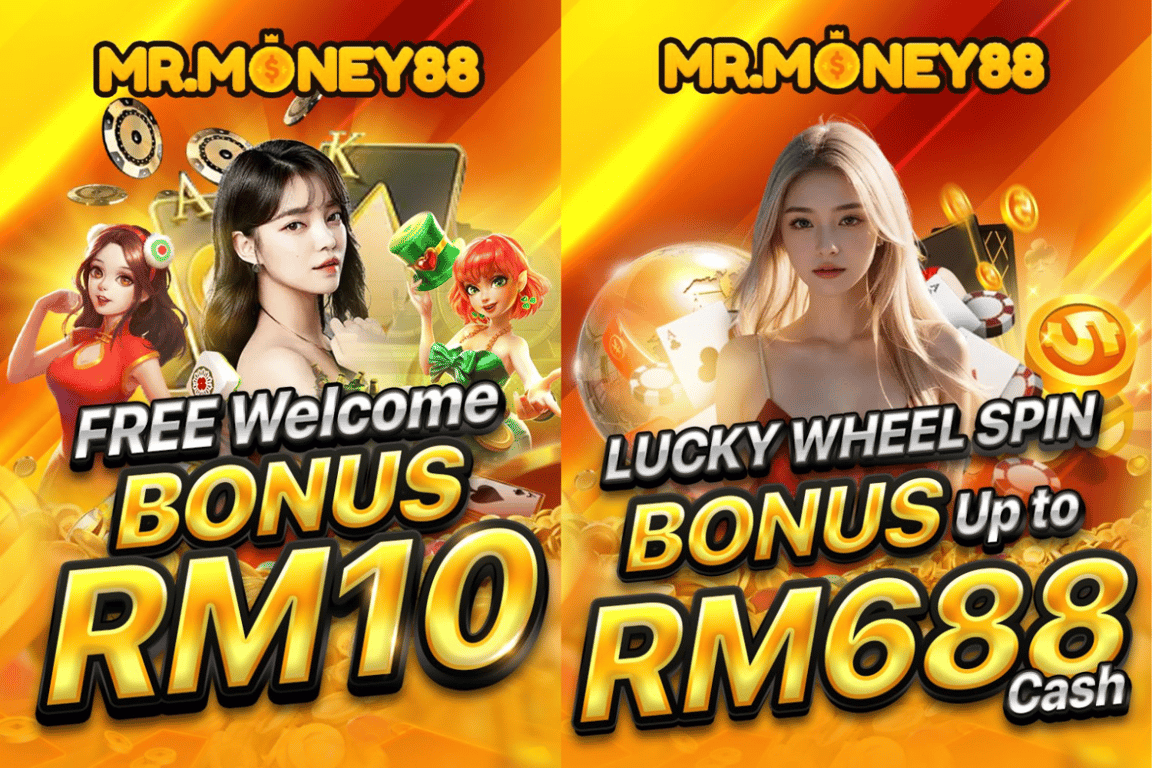 Mr Money88 Banner Free bonus RM10 today! by mr-money88.casino