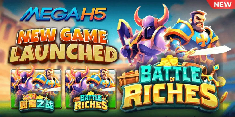 New game Battle of Riches.