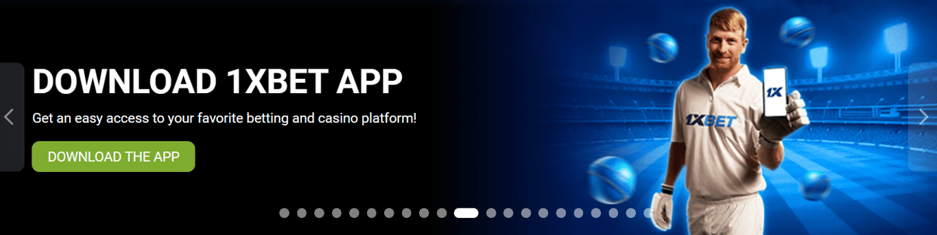 1xbet Banner Download 1xBet app now.