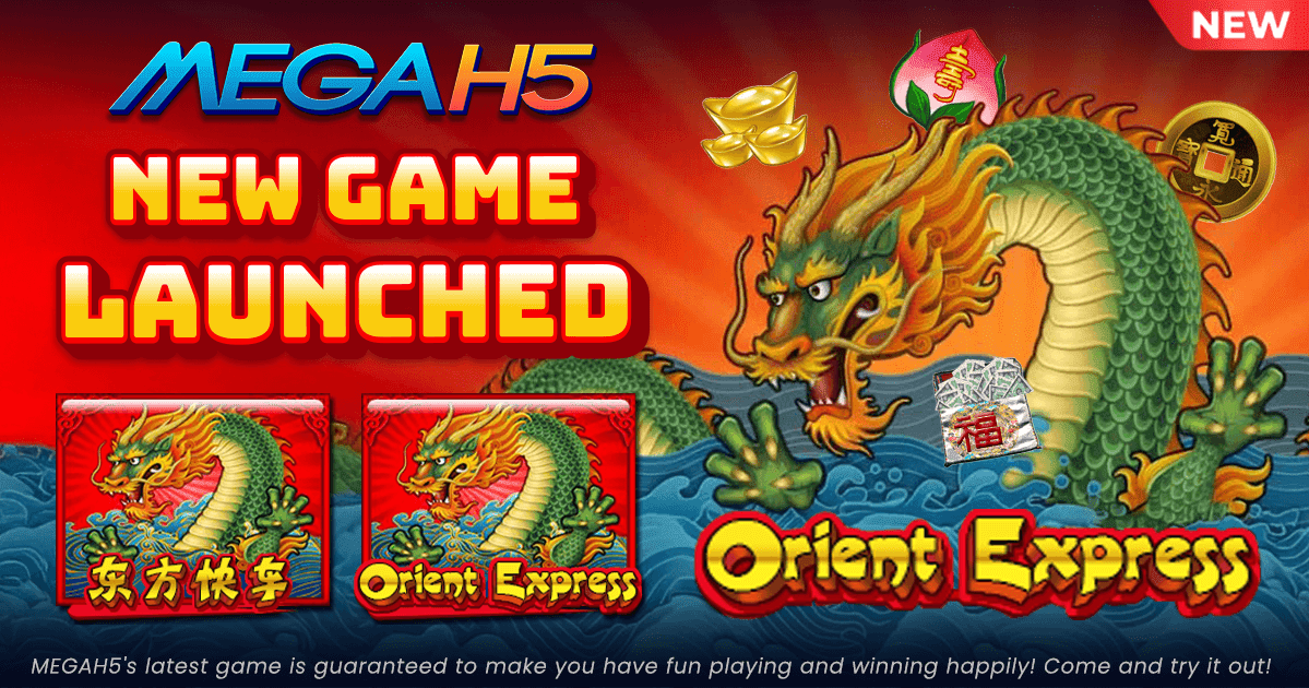 Maggie8 Banner New game Orient Express launched! by maggie8my.vip