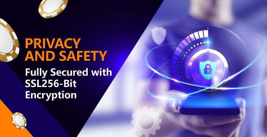 Play2U Banner Secure SSL256-Bit Encryption Services. by play2unow.com