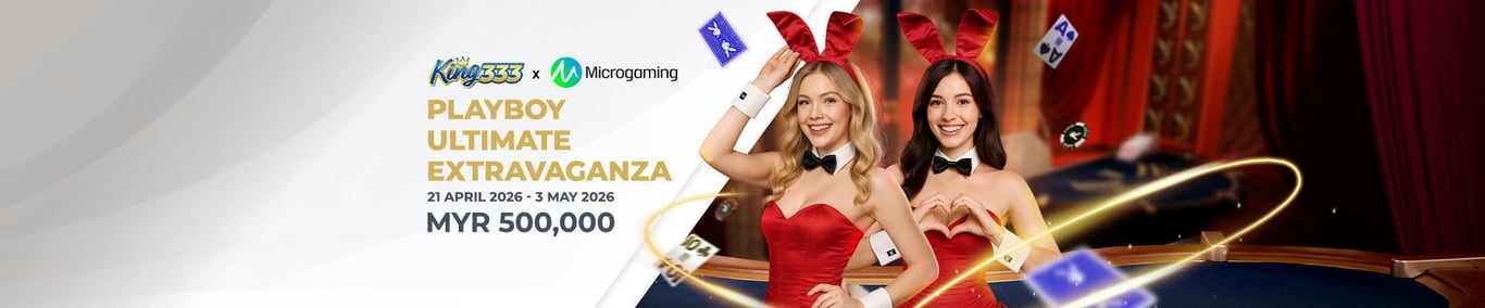 King333 Banner Playboy Ultimate Extravaganza 2026 by king333.cloud