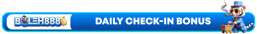 Daily check-in bonus offer.