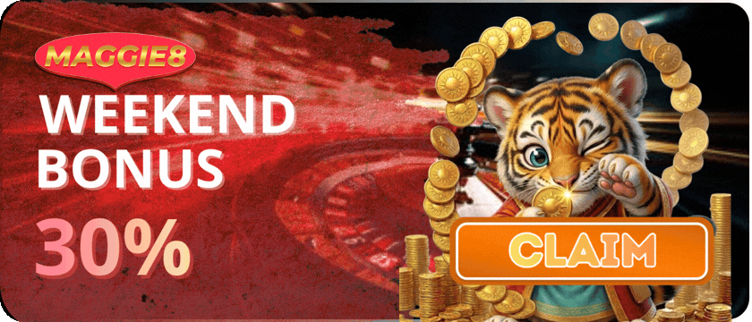 Claim 30% weekend bonus!