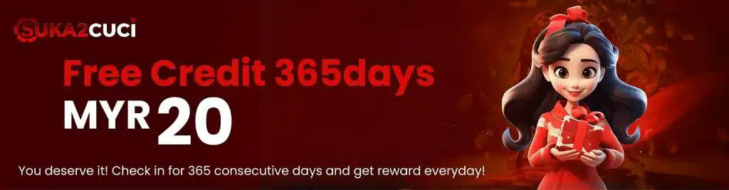 Free Credit MYR 20.