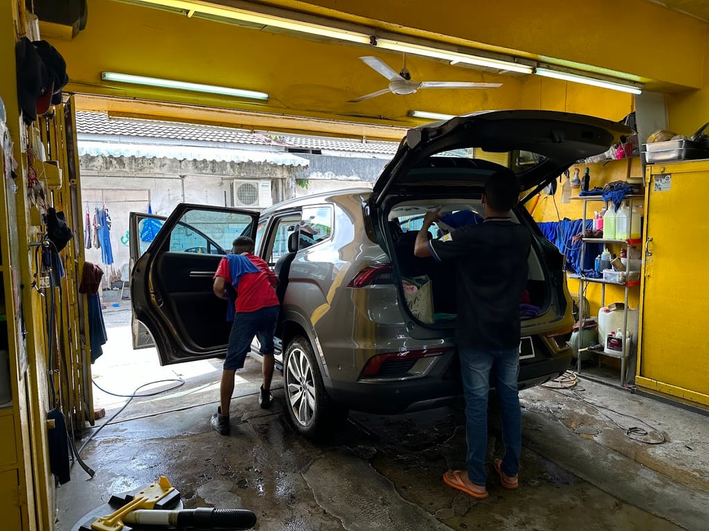 Rainbow Car Wash