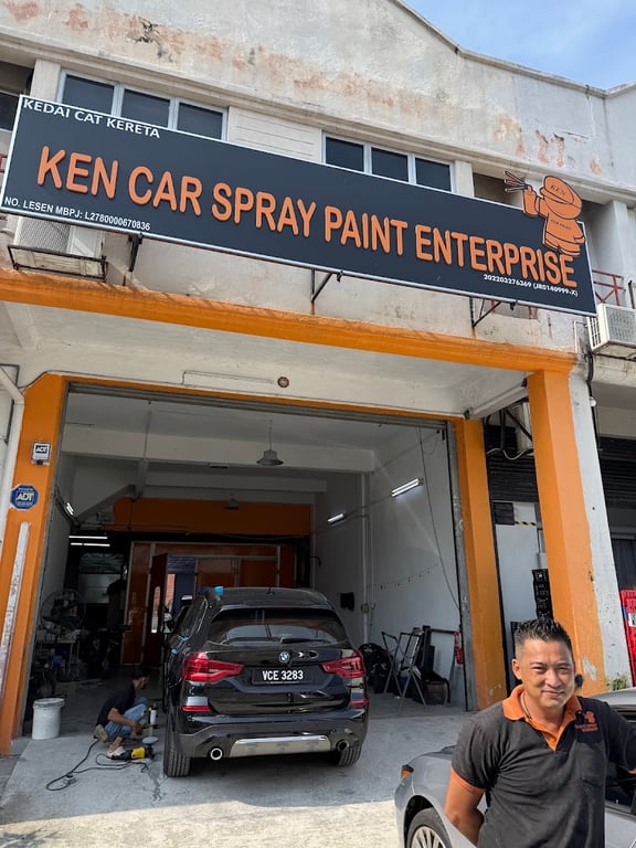 Ken Car Spray Painting Workshop