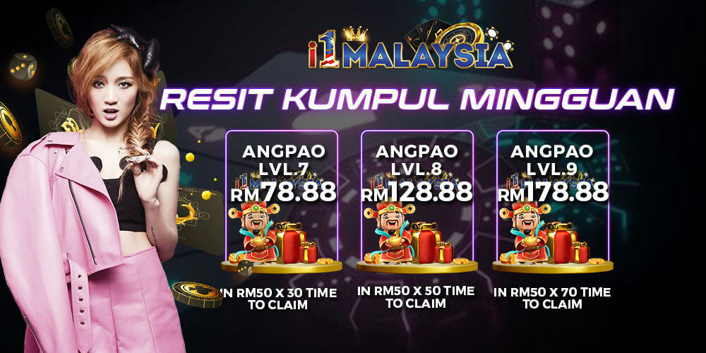 i1malaysia Banner Resit Kumpul Mingguan RM128.88.