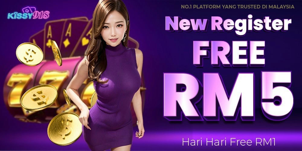 Kissy918 Banner Register for free RM5 now. by kissy9188.com
